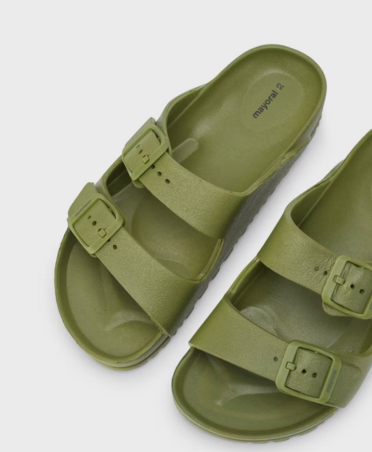 Mayoral Olive Green Sandals