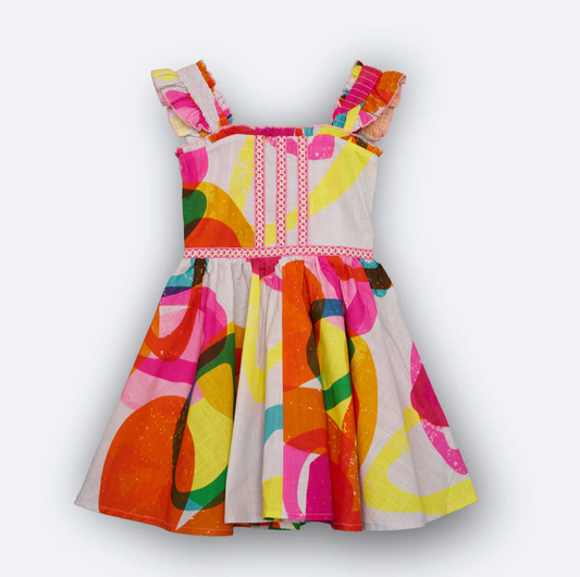 Sonny Side Up Electric Summer Dress