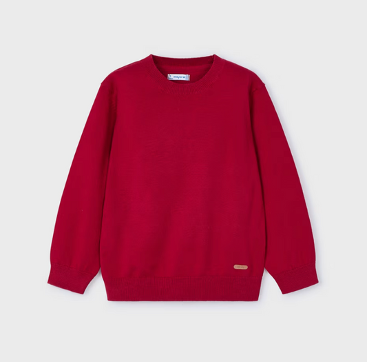 Mayoral Boy Red Basic Sweater