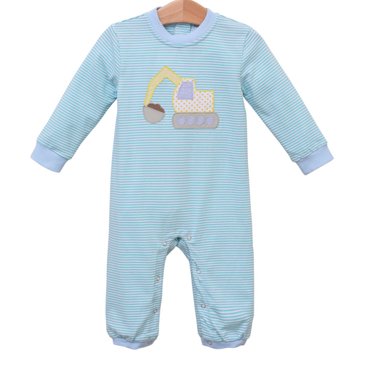 Trotter Street Kids Construction Romper