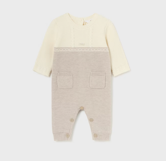 Mayoral Baby Boy Knit Romper