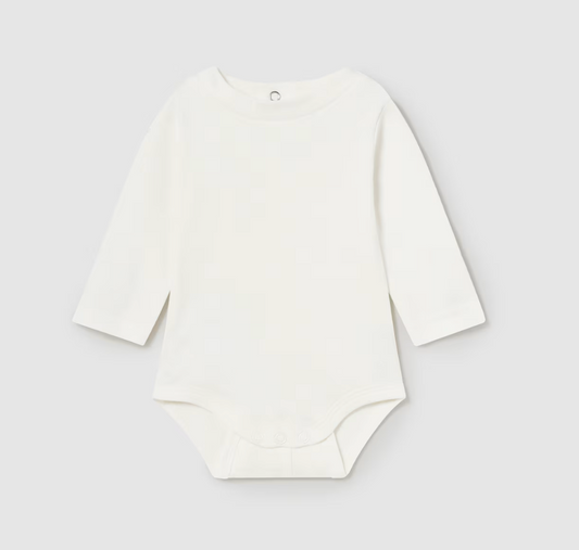 Mayoral Baby Off-White Mockneck Onesie