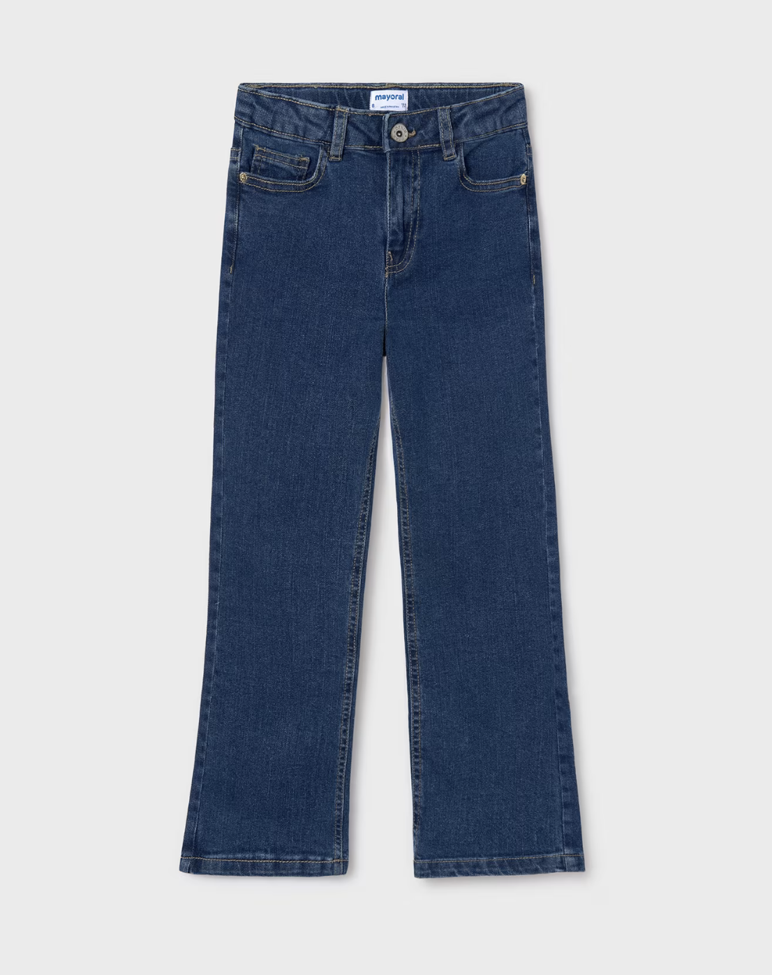 Mayoral Tween Medium Wash Flared Jeans