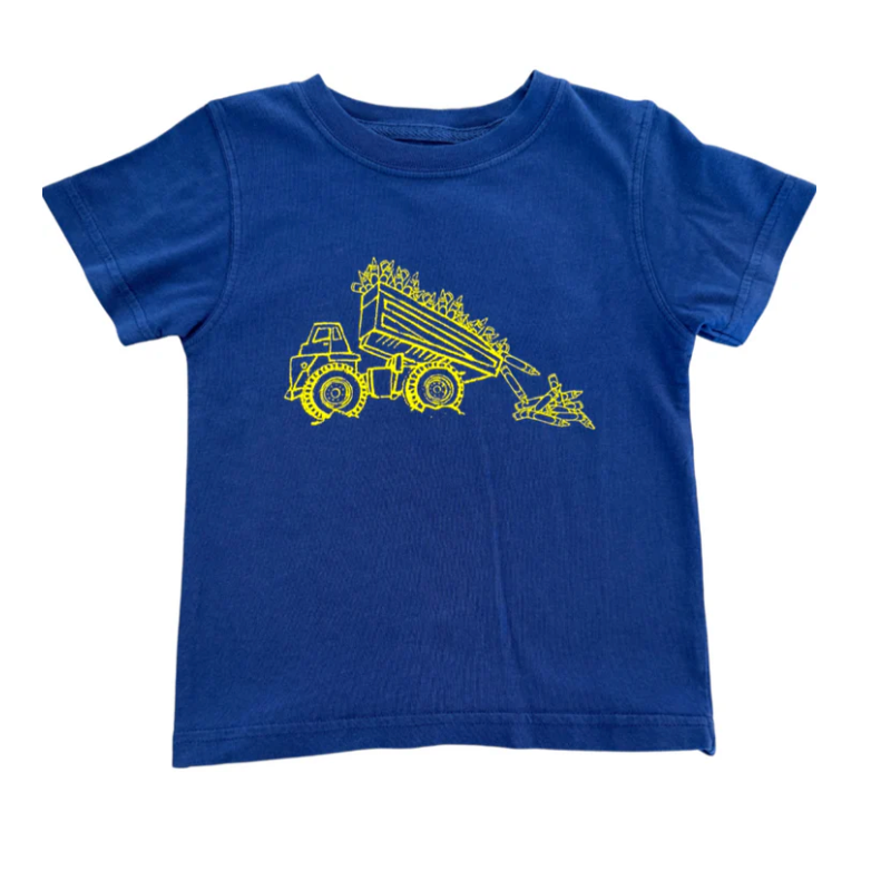 Mustard & Ketchup Dumptruck with Crayons T-Shirt