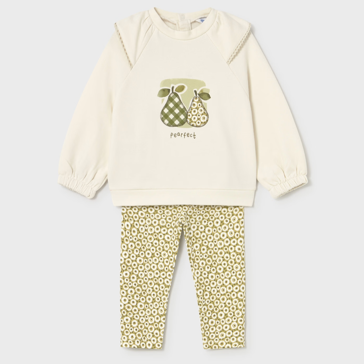 Mayoral Baby Girl Pear Pullover & Legging Set