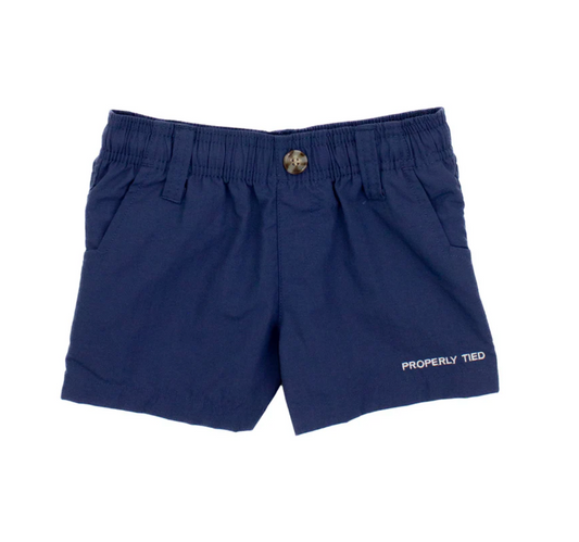 Properly Tied River Blue Mallard Shorts