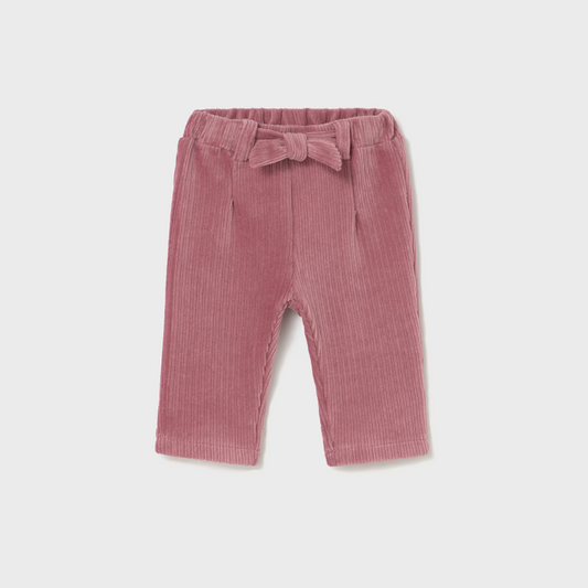 Mayoral Baby Girl Pink Bow Pants