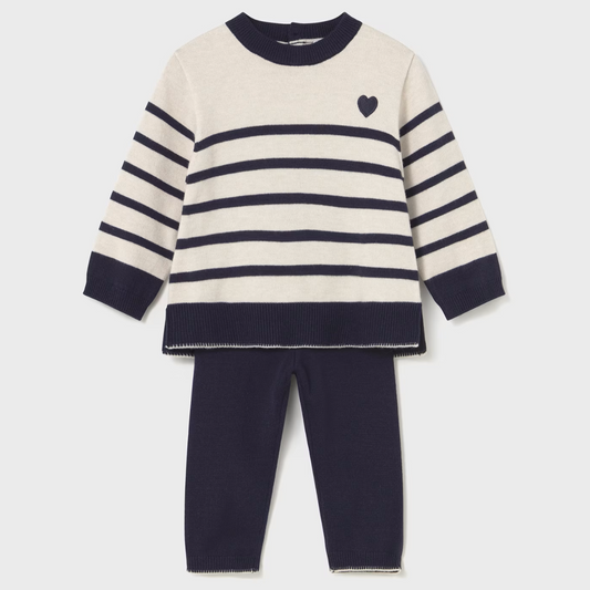 Mayoral Baby Girl Heart Pant Set