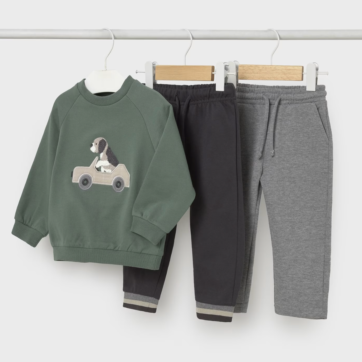 Mayoral Baby Boy Jackson 3 Piece Jogger Set