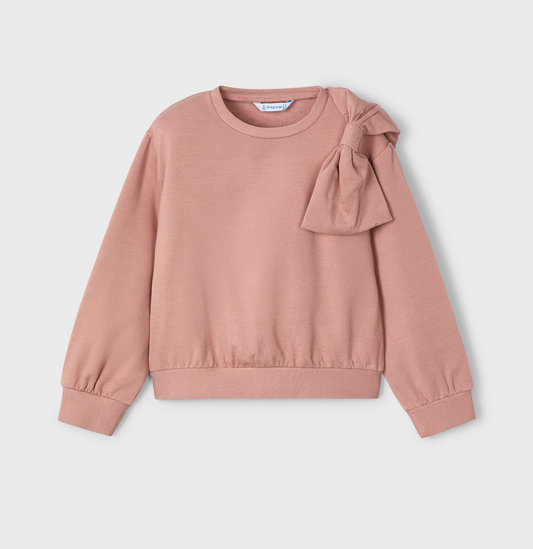 Mayoral Girl Kit Bow Sweatshirt