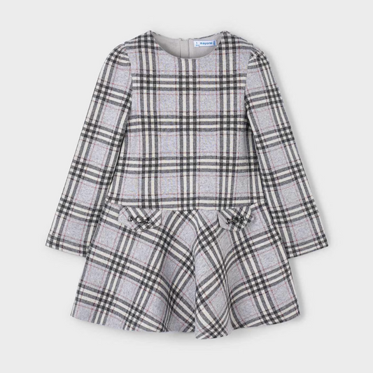 Mayoral Girl Layla Plaid Dress