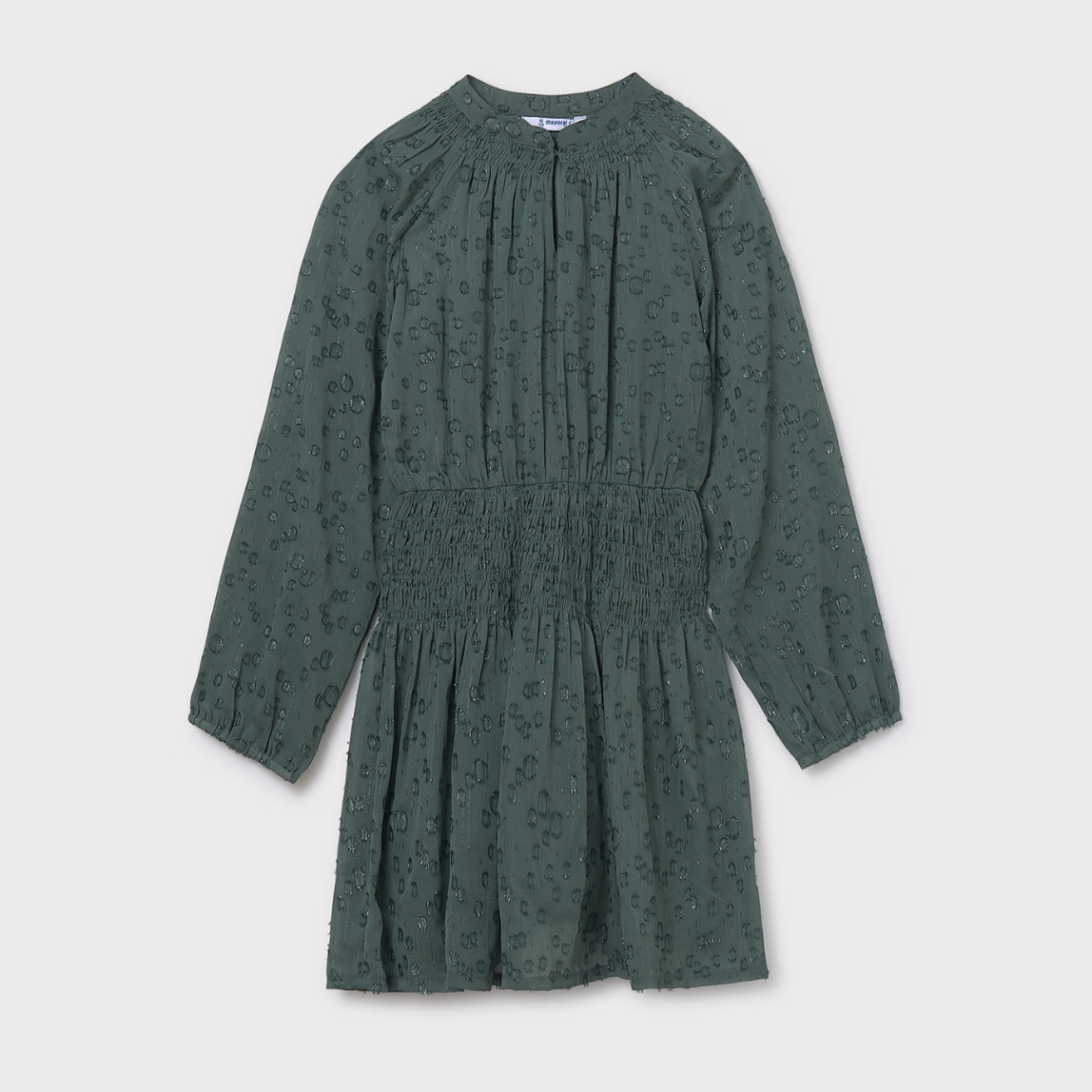 Mayoral Tween Gemma Green Dress