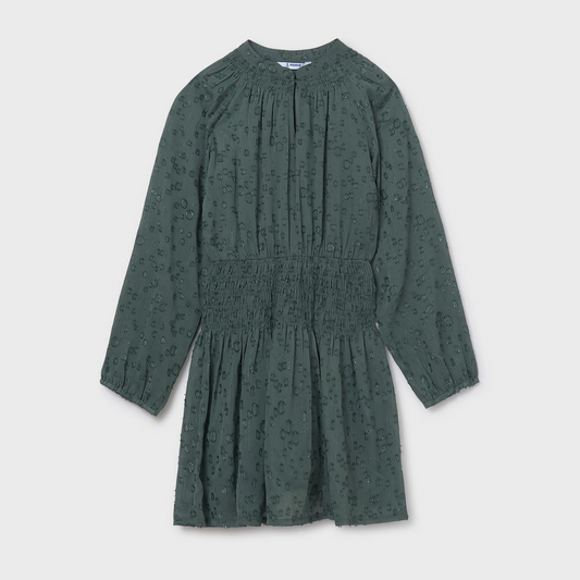 Mayoral Tween Gemma Green Dress