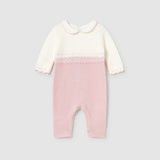 Mayoral Baby Girl Pearl Romper