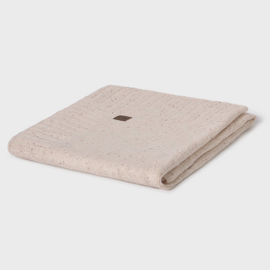Mayoral Baby Cream Speckled Blanket