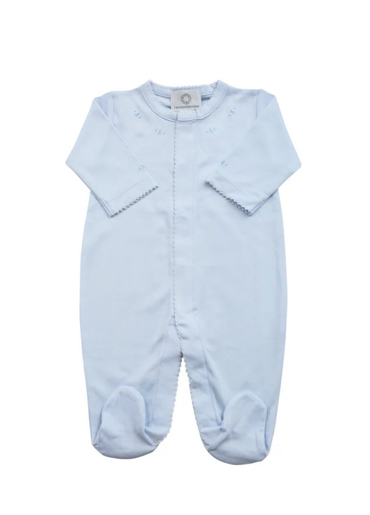 The Proper Peony Blue Footed Pajamas