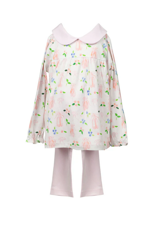 The Proper Peony En Point Tunic Set