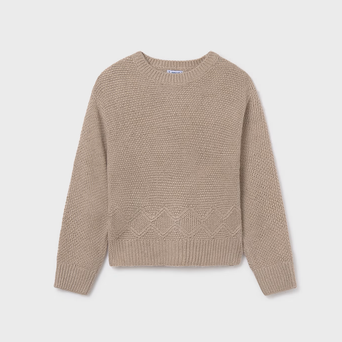 Mayoral Tween Oatmeal Sweater
