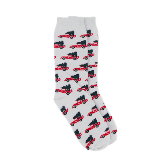 Properly Tied Lucky Duck Sock Christmas Truck