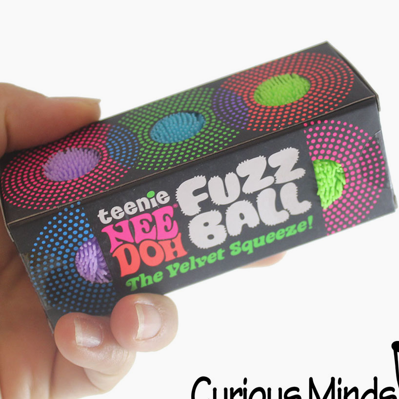 NeeDoh Teenie Fuzzball Soft Doh Filled Stretch Ball