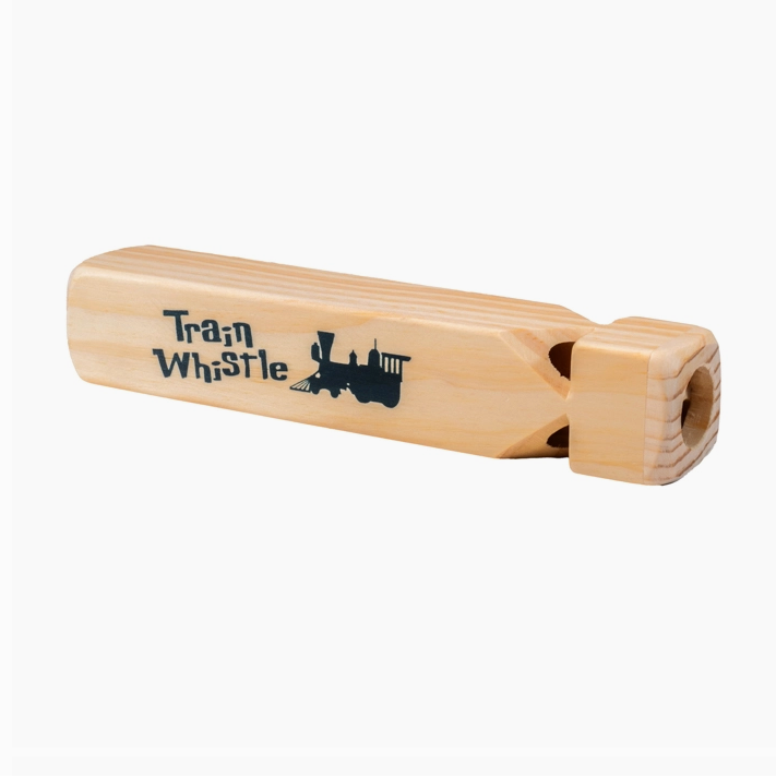 Classic Wooden Train Whistle