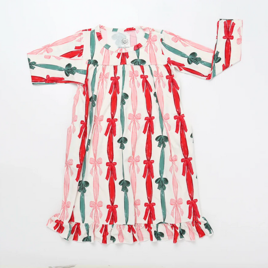 Benji & Bru Christmas Bows Gown