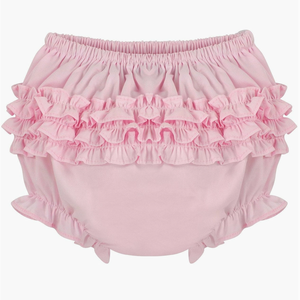 Girls Bloomers - Pink Ruffle