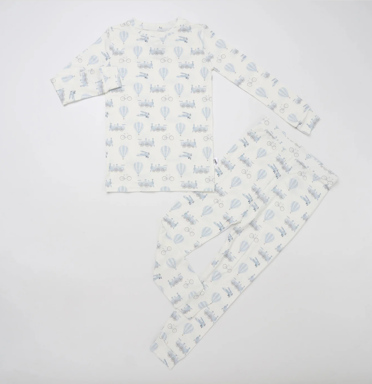 Benji & Bru Little Traveler 2 Piece Pajamas