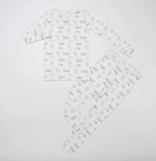 Benji & Bru Little Traveler 2 Piece Pajamas