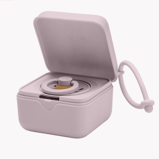Bibs Pacifier Box - Dusky Lilac