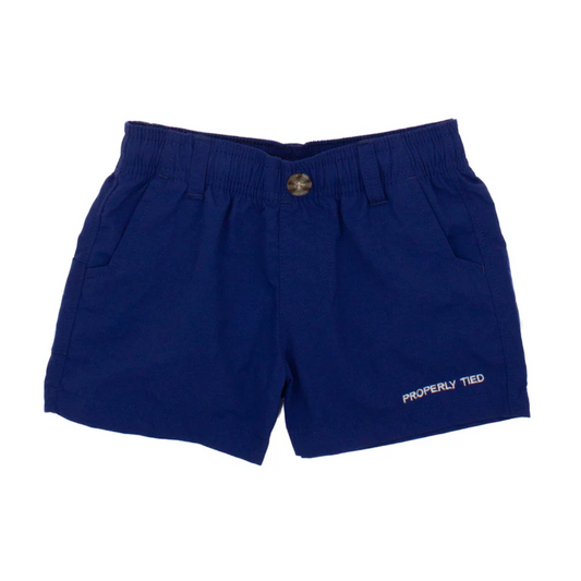 Properly Tied Marine Navy Mallard Shorts