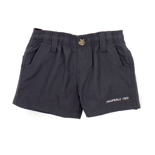Properly Tied Charcoal Mallard Shorts
