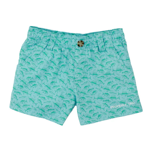 Properly Tied Fish Frenzy Mallard Shorts