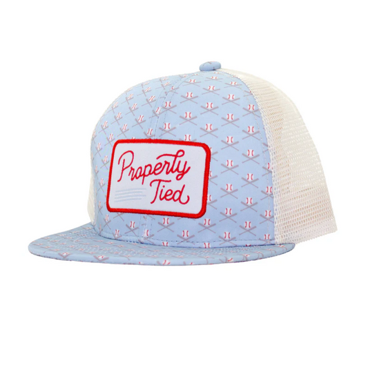 Properly Tied Sportsman Trucker Hat - Baseball Shield