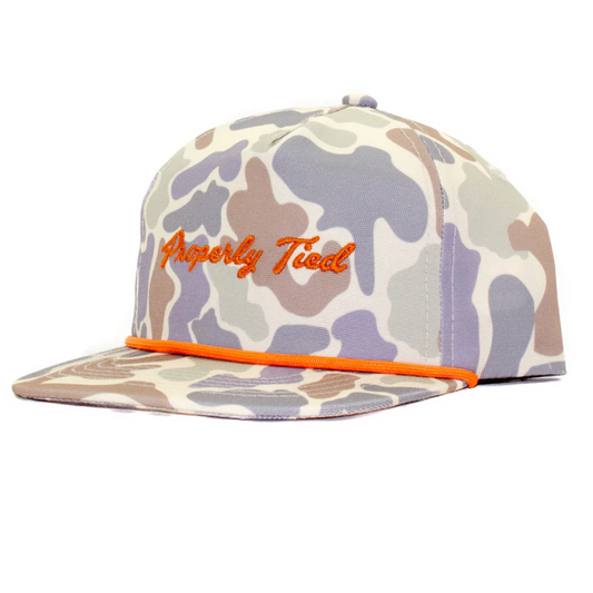 Properly Tied Classic Rope Hat - Field Camo
