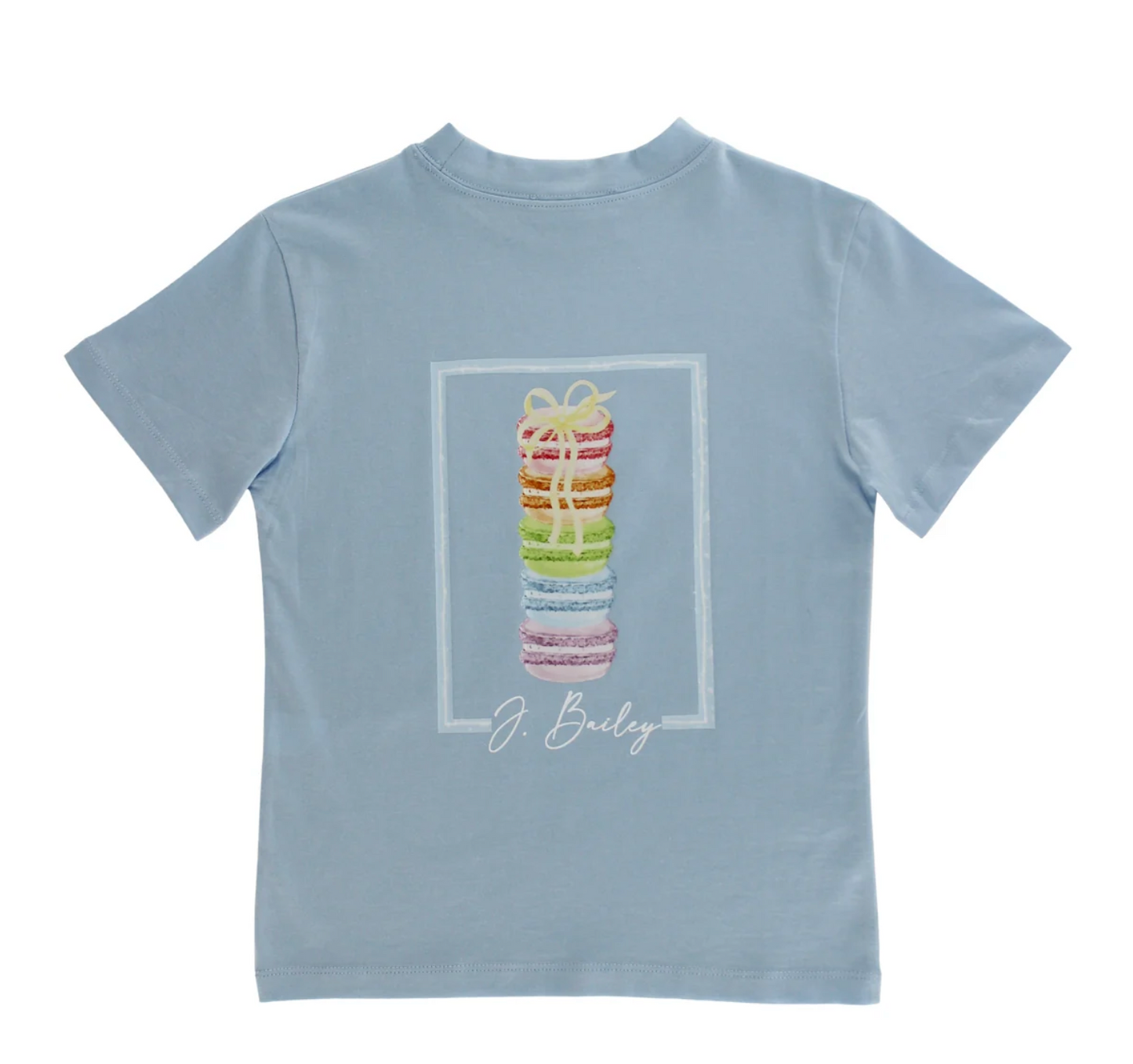 J. Bailey Macaroons on Bayberry Logo Tee