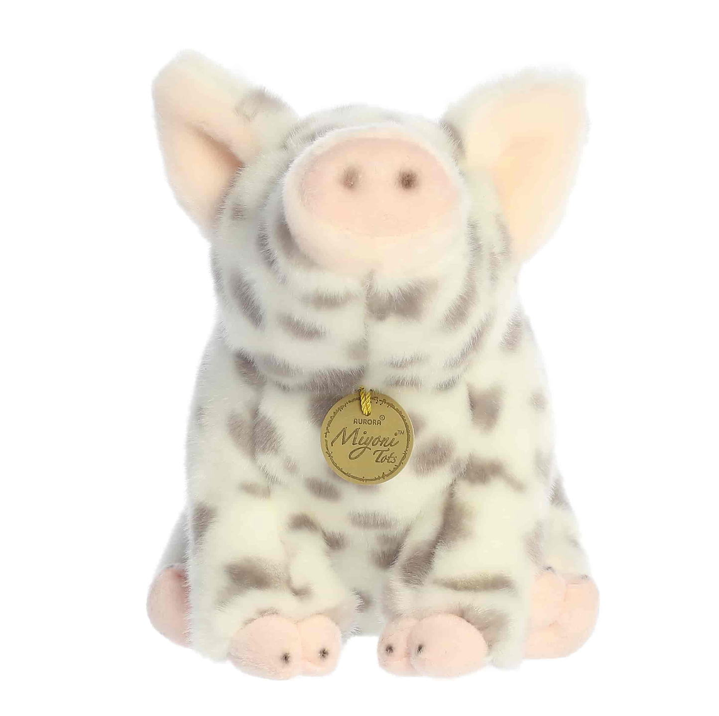 Aurora® - Miyoni® - 8.5" Seated Spotted Piglet Stuffed Animal