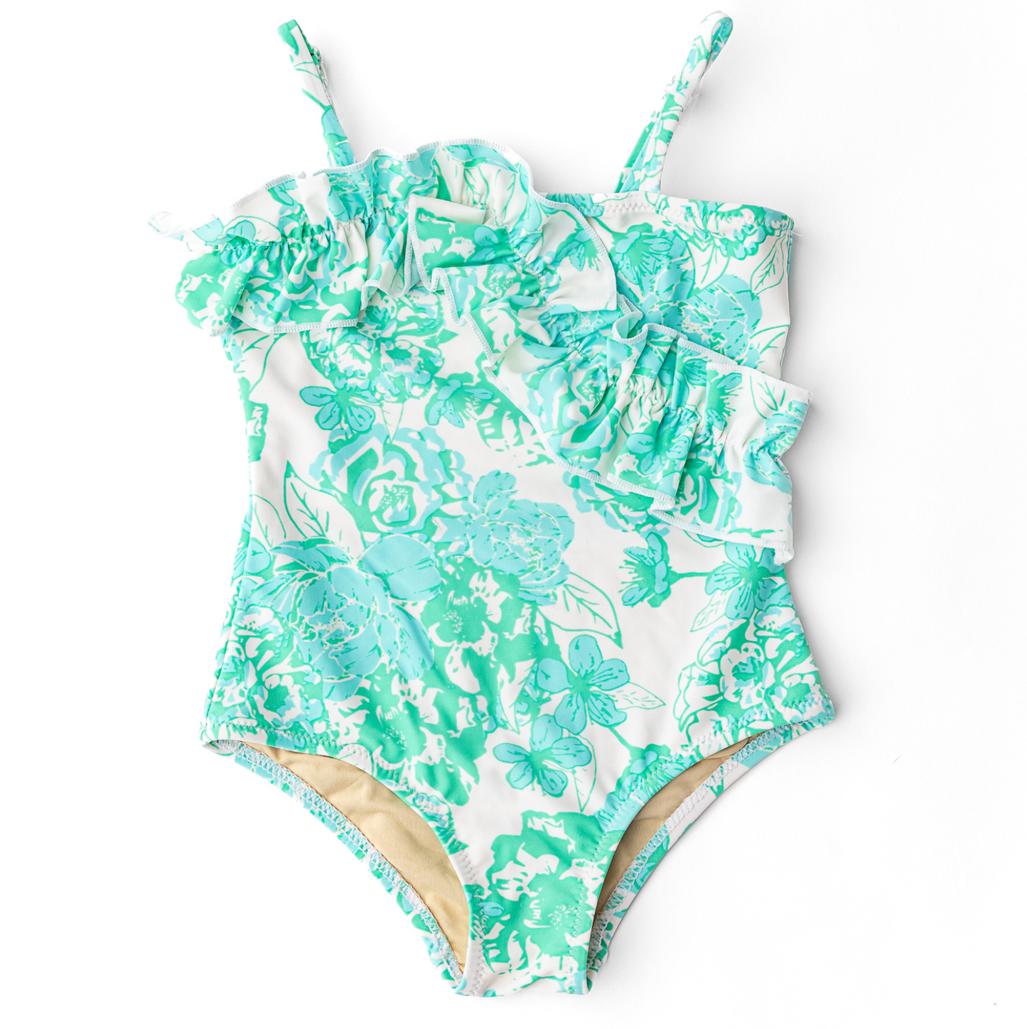Shade Critters Charming Rose Ruffle One Piece Swimsuit