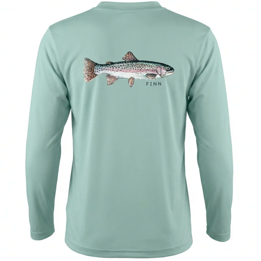 Finn Rainbow Trout Long Sleeve Tech Tee