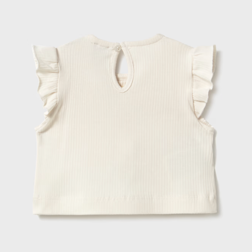 Mayoral Baby Girl Julie Ivory Top