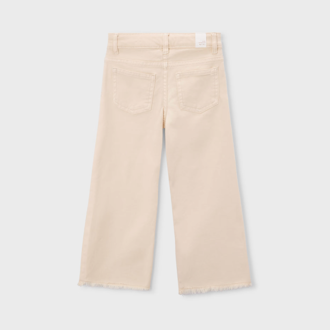 Mayoral Girl Almond Wide Leg Jeans