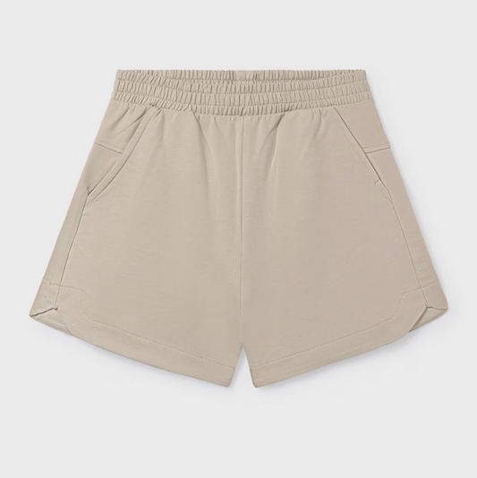 Mayoral Tween Beige Chenille Shorts