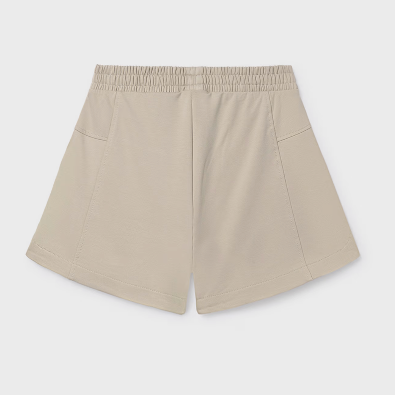 Mayoral Tween Beige Chenille Shorts