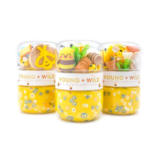 YWF Honey Bee Grab & Go Dough Jar