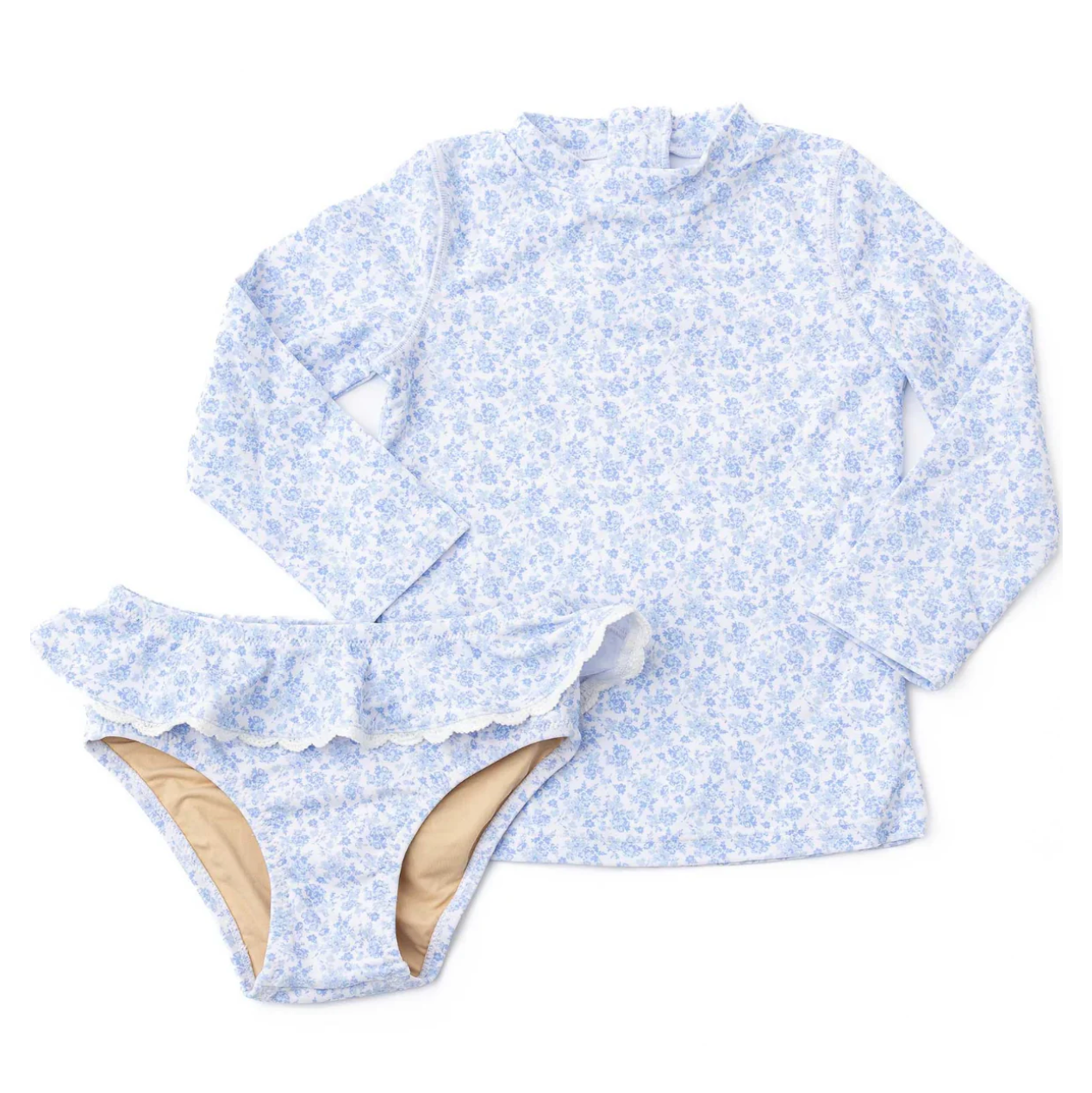Shade Critters Coastal Garden Rash Guard Set