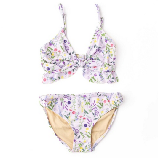 Shade Critters Wildflower Fields Ruffle Two Piece Swimsuit