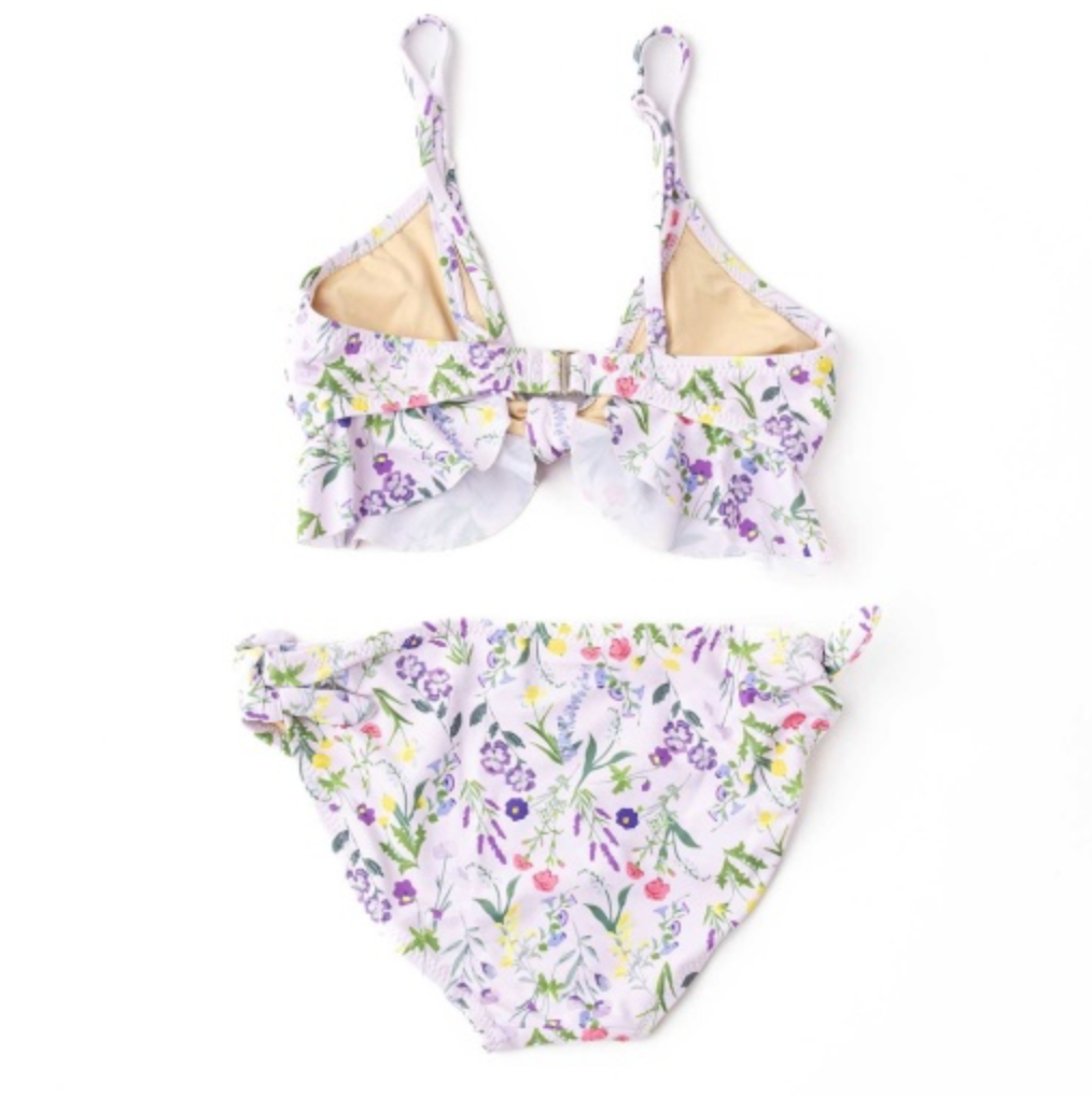 Shade Critters Wildflower Fields Ruffle Two Piece Swimsuit