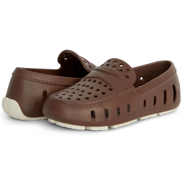 Floafers Prodigy Driver Shoe - Driftwood Brown/Coconut