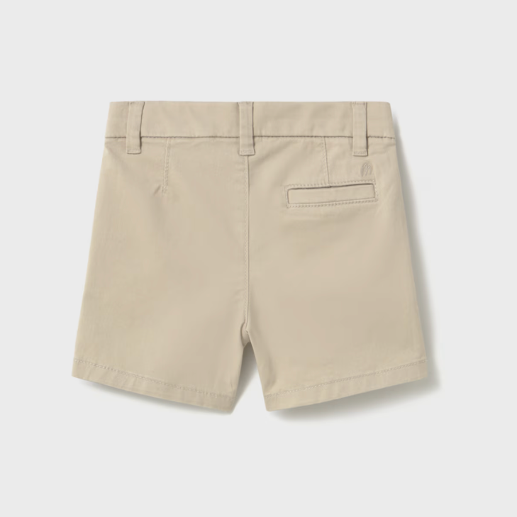 Mayoral Baby Boy Khaki Chino Twill Shorts