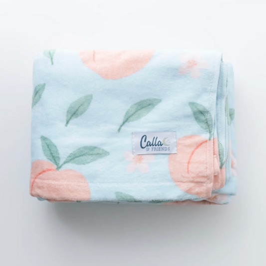 Calla & Friends Maverick's Beach Towel - Peach Blossom